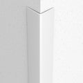 Proflex Wall Corner Protector - White Textured 1-1/2 inch x 48 inch - Pack of 6 - Self Adhesive Corner Guards for Walls Edge Protection – Easy to Apply – No Tools Needed