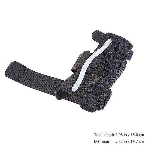 Adjustable Thumb Splint with Wrist Support Brace for Breathable Lightweight Thumb Stabilizer Fit for Left and Right Hand Comfortable Wrist Support