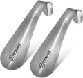 ZOMAKE Metal Shoe Horn,Small Travel Shoehorn for Men Women Kids,5.9'' Portable Shoe Spoon Helper
