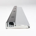 Adjustable Aluminum Threshold – Extra Short Width with Hidden Screws, Adapts to Any Height, Heavy-Duty for Residential & Commercial Use, Available in Multiple Sizes (Mill Finish, 72 inch)