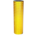 Yellow Reflective Tape 8 inch Wide, Outdoor Waterproof Hazard Conspicuity Safety Warning Industrial Marking Tape (10 feet)