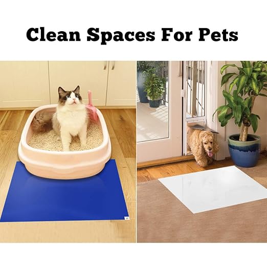 SATECH Sticky/Tacky/Adhesive Mat 26" x 45" White (Case of 4 Mats,30 Sheets Each) for Cleanroom Laboratory Hospital Construction Pets