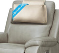 Recliner Headrest Pillow, Adjustable Comfort Neck & Head Support Pillow, Soft Velvet Non-Slip Headrest for Pain Relief & Relaxation, Ideal for Recliner, Couch, Chair, Sofa