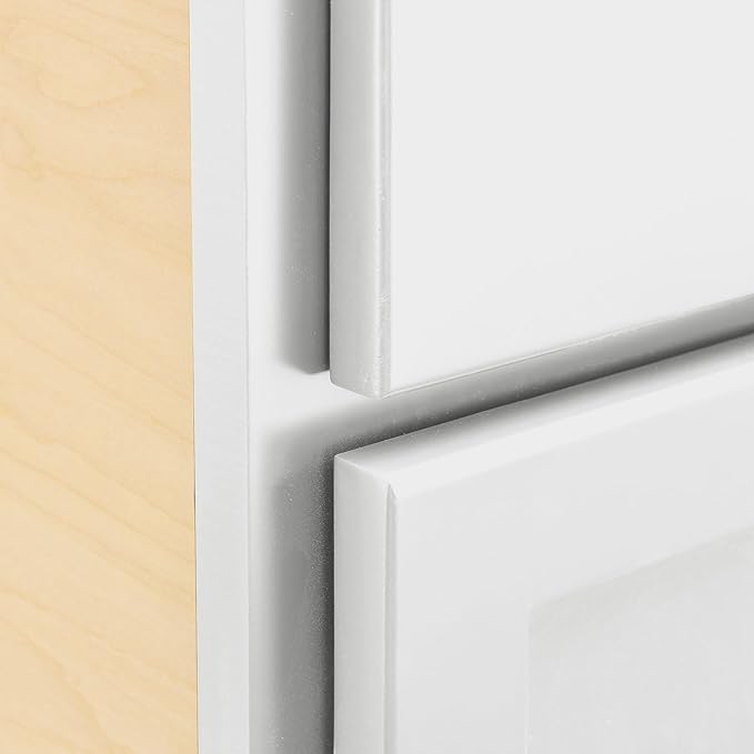 Quicklock RTA (Ready-to-Assemble) | Base Kitchen Cabinets - Shaker Style | Made in America (Pure White, 27" Wx34.5 Hx24 D Base)