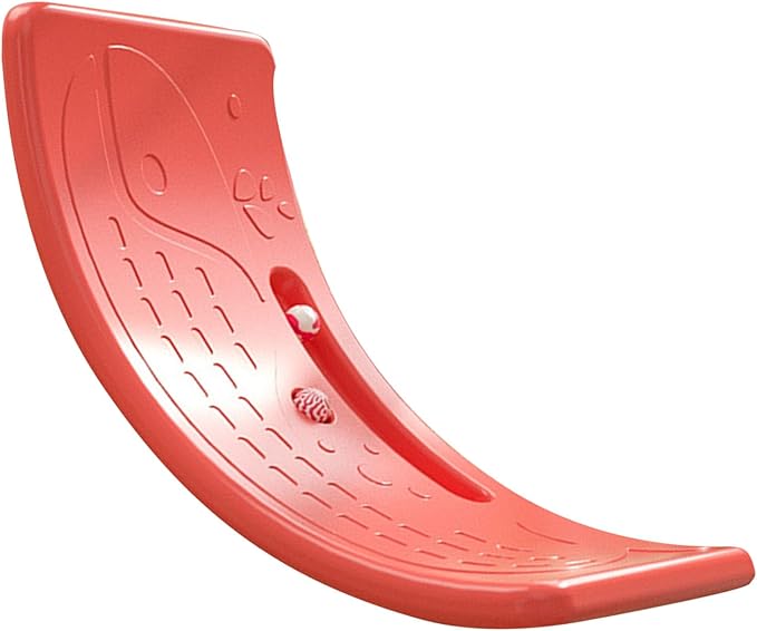 Fydun Rocker Board, Kids Plastic Load Bearing 50kg 110.2lb Board, Stable Balance Er As a Birthday Children's for Exercise Indoor