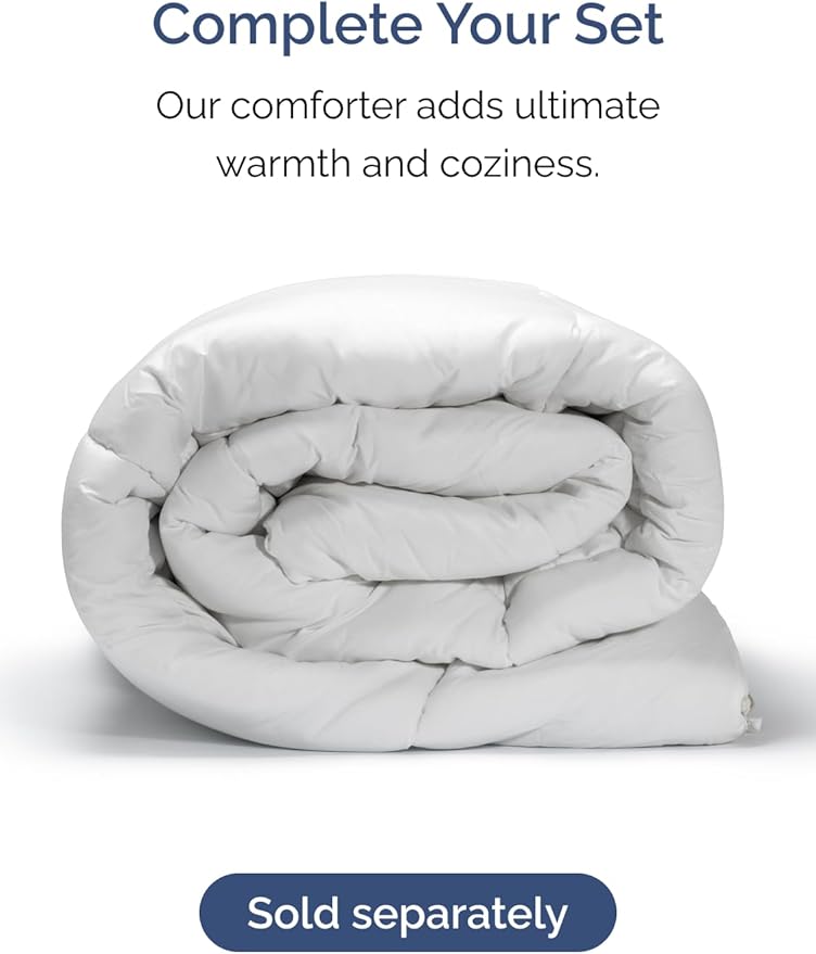 Extra Deep Queen Sheet Set - 6 Piece Breathable & Cooling Sheets - Hotel Luxury Bed Sheets Set - Easy & Secure Fit - Soft, Wrinkle Free & Comfy Sheets Set - Sky Blue Sheet Set with Extra Deep Pockets