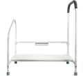 step2bed XL - Bedside Step Stool Bed Climbing Aid for Elderly & Handicapped – LED Light Guided Rails – Adjustable Height, Portable Fall Prevention Aid – Stainless Steel – 800 lb Capacity