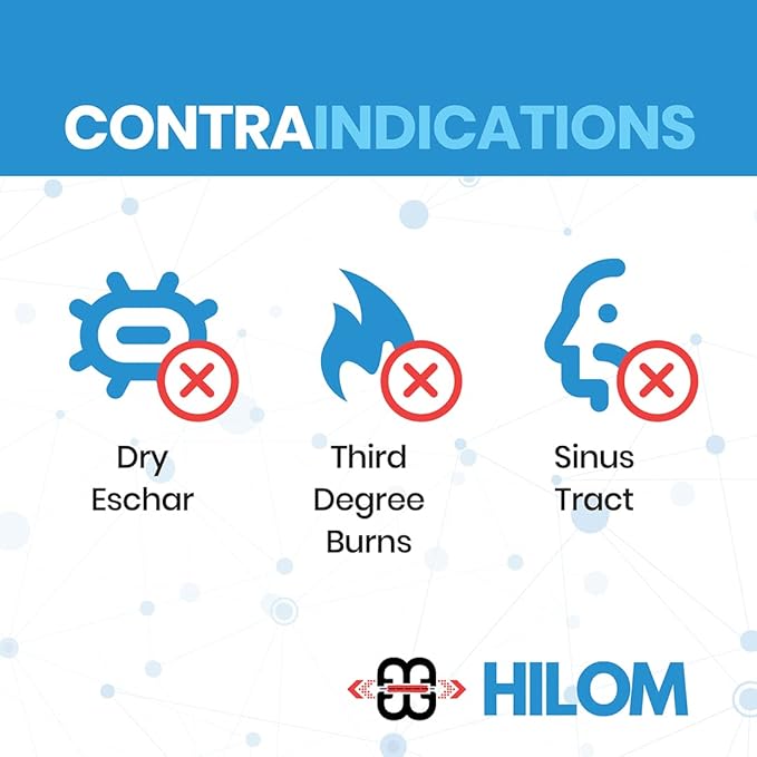 Hilom Silicone Foam Dressing with Adhesive Border 4 in x 4 in (5 Pack) Waterproof Dressing | Moist to Heavily Draining Wounds Including Pressure Ulcer, Burns, or Lacerations | Latex Free…
