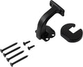 Handrails for Indoor Stairs,Deck,Slope,Modern Aluminum Handrail Set, Wall Mounted, with Zink-Alloy Brackets Aluminium Railing System,Rust Free. (Matte Black, Additional Bracket)