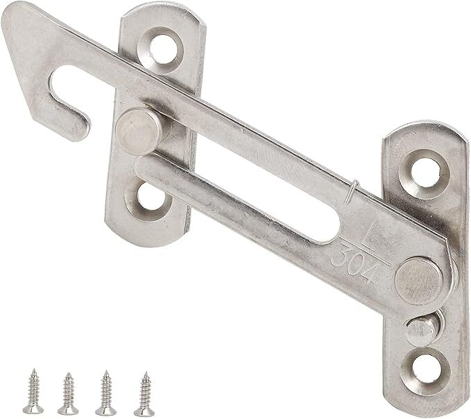 Stainless Steel Casing Window Restrictor Stopper Child Safety Lock for Sliding Window Home Hardware Accessories