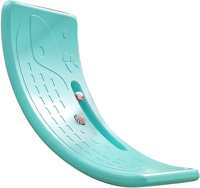 Fydun Rocker Board, Kids Plastic Load Bearing 50kg 110.2lb Board, Stable Balance Er As a Birthday Children's for Exercise Indoor