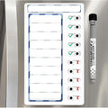 Chore Chart for Kids Dry Erase Board for Fridge, Magnetic Visual Schedule, ADHD Tools,to Do List Routine Chart Sliding Checklist
