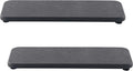 2 Pcs Water Absorbing Stone Trays, Kitchen/Bathroom Sink Soap Dish, Diatomite Tray Used for Hand Soap & Cosmetic Bottles in The Modern Home, 3.54" W x 9" L, Dark Gray