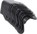 20pcs Anti-Collision Speaker Corner Cover Iron Wrap Protector for Furniture Cabinets Edge Guard for Speakers Black Corner Protectors