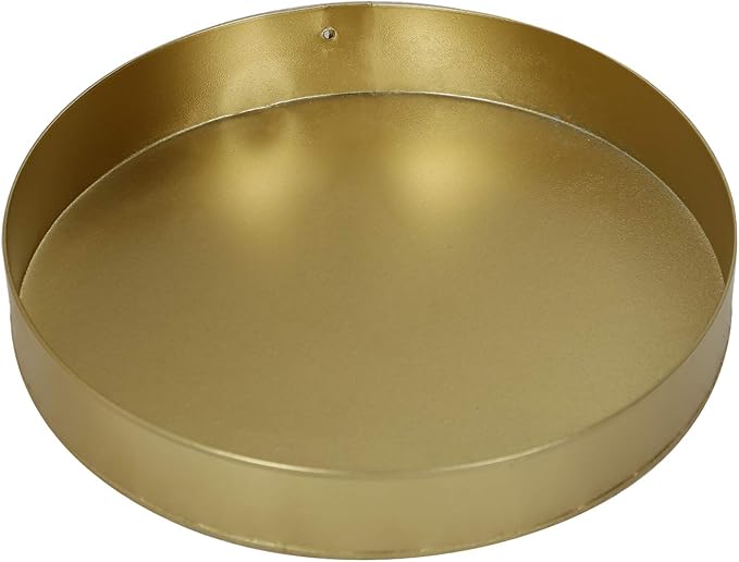 Joveco Metal Umbrella Racks, Gold Round Stand Holder Organizer with Drip Tray, Freestanding Holders for Canes Walking Sticks Entryway Home Office (Gold)