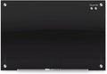 Quartet Magnetic Dry Erase Board, 72" x 48" Glass Whiteboard for Wall, Infinity, Black (G7248B)