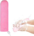 Long Handle Bath Brush, Anti-Slip Curve Handled Bath Body Brush, Back Scrubber for Shower, Easy Reach for Seniors, Suitable for Elderly/Pregnant Aid Bathing & Shower(Not Include Brush Handle)