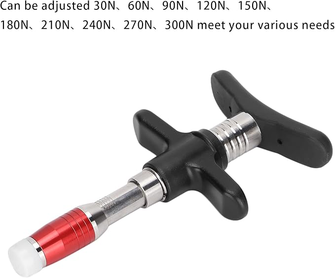 ZJchao Chiropractic Adjustment Tool, 10 Levels Manual Single Head Spinal Massager Hand Back Massage Tool Gun Device Portable Chiropractic Adjustment Tool (Red)