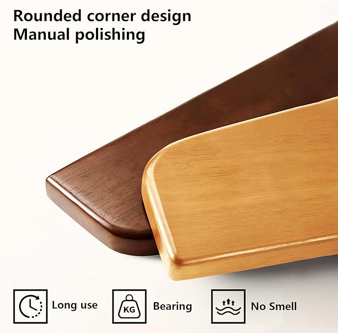 Wall Mounted Piano Key Hanger | Flip Style Hook | Entrance Wall Art Hook, Made of Oak Wood (3 Times Painted, 4 Times Polished) (Tray Beech, 8Hooks)