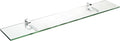 Spancraft Glass M-8x30-Chrome Monarch Glass Shelf, 8" x 30", Chrome