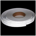 White Reflective Tape Outdoor Waterproof 1 inch, High Visibility Hazard Conspicuity Safety Industrial Marking Tape (166 feet)