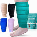 Beltwell® Adjustable Calf Compression Wrap for Swelling, Edema, Lipedema – Easy Leg Compression Sleeve for Circulation, Heaviness, Pain Relief – Ideal Lymphedema Leg Wrap