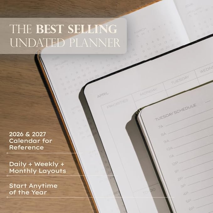 Anecdote 2026 Planner: A Monthly, Weekly & Daily Planner 2026 for Planning Your Success - A5 Size Hardcover Start Anytime and Achieve your Goals - Tie Dye