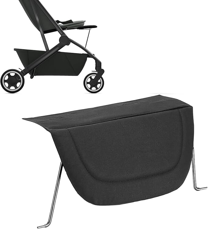 Leg Rest for Joolz AER+/AER - Comfortable Accessory for Joolz AER+/AER, Increased Leg Support, Easily Adjustable, Folds Easily for Extra Comfort- Black