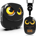 HTZSAFE Caregiver Pager Wireless Call Button 500+ Feet, SOS Alert Nurse Calling Elderly Fall Help System for Patient/Disabled Monitoring at Home, IP55 Waterproof, 1 Transmitter + 1 Receiver , Black