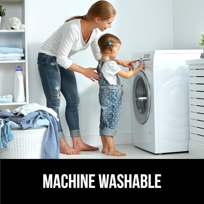 GORILLA GRIP Memory Foam Bath Mat, Soft Absorbent Velvet Bathroom Mats, Durable Dots on Underside, Machine Washable Bathmat, Carpet Rug Room Decor for Shower Tub Floor RV, 42x24 Rugs, Taupe