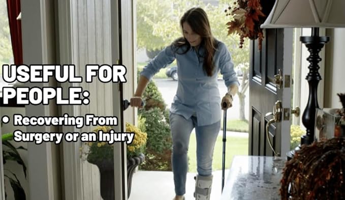 Shiwala Flip A Grip Doorway Assist Handle, Foldable Safety Support Bar for Balance Aid for Stairs and Doorways