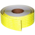 Fluorescent Yellow Reflective Tape Outdoor Waterproof 3 inch, High Visibility Hazard Conspicuity Safety Industrial Marking Tape (166 feet)