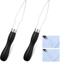 2-Pack Black Button Assist Device Helper Tool, Button Assist Device Helper Tool for Disabled Man Mobility, Hook with Easy-Grip Handle, Ideal for Seniors, Limited Dexterity, One Hand Dress