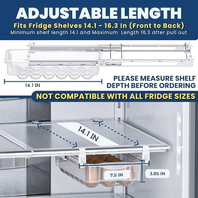 TidyFriend 3 in 1 Home Organization Kit – Stackable Storage Bins, Laundry Detergent Stand & Refrigerator Egg Drawer, Perfect Holiday Gift for Moms, Homemakers & Home Organization Lovers