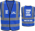 AYKRM 12 colour High visibility viz vest hi vis viz reflective work construction safety vest (XS-8XL)