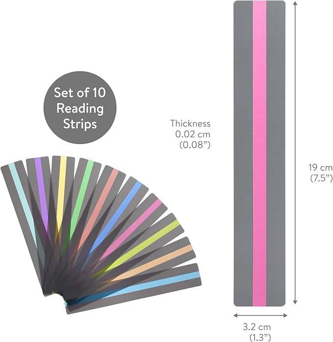 10 pcs Reading Stripe with Wrapped Paper+OPP Bag Packing