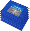 18" x 36" Blue Sticky Mat Tacky Pads Adhesive Floor Mat (5 Packs,150 Sheets,30 Sheets/Pack for Cleanroom Laboratory Hospital Construction Pets Home Indoor Gymnasium and Workshop