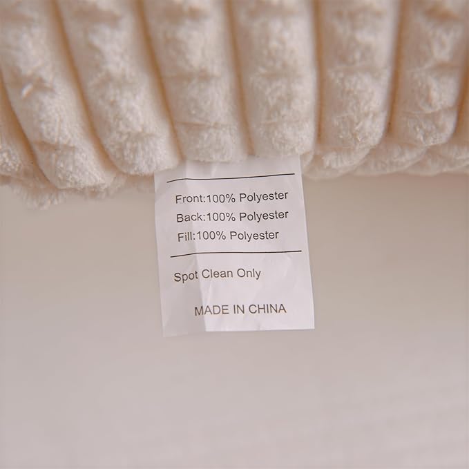Holawakaka Adults Reading Pillow with Arms, Backrest Reading & Rest Pillows for Sitting Up in Bed, Bed Rest, Lounging, Working on Laptop,Arms Back Support Cushion for Men Women Teens, Ivory