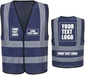 AYKRM 12 colour High visibility viz vest hi vis viz reflective work construction safety vest (XS-8XL)