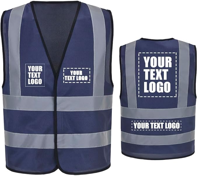 AYKRM 12 colour High visibility viz vest hi vis viz reflective work construction safety vest (XS-8XL)