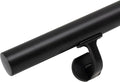 3FT Handrails for Indoor Stairs,Deck,Slope,Modern Aluminum Handrail Set, Wall Mounted, with Zink-Alloy Brackets Aluminium Railing System,Rust Free. (Matte Black, 3 FT)