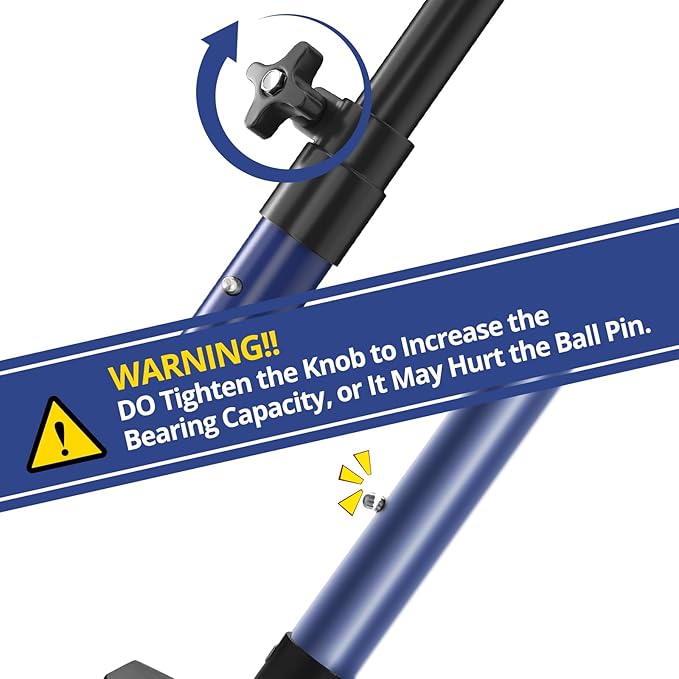 XINQIAO Cabinet Jacks for Installing Cabinets, Heavy Duty Third Hand Tools Adjustable Support Pole from 49.2 in to 114.2 in, 2 PCS