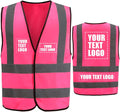 AYKRM 12 colour High visibility viz vest hi vis viz reflective work construction safety vest (XS-8XL)