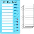 Chore Chart for Kids,To Do List, Daily Routine Chart, and Schedule Board-Checklist and Portable Memo for Efficient Task Management and Planning (blue)