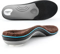 VALSOLE Heavy Duty Support Pain Relief Orthotics - 220+ lbs Plantar Fasciitis High Arch Support Insoles for Men Women, Flat Feet Orthotic Insert, Work Boot Shoe Insole, Absorb Shock with Every Step