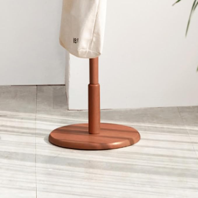 Solid Wood Coat Rack, Coat Tree is a versatile and stylish piece, 67.32" H Coat Hanger, Coat Rack Freestanding in Walnut Colour for Living Room, Entryway (Walnut)