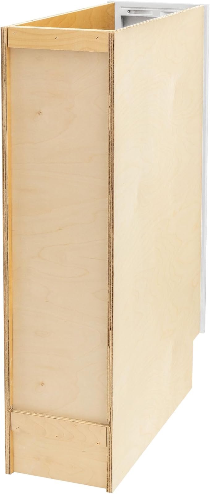 Quicklock RTA (Ready-to-Assemble) | Base Kitchen Cabinets - Shaker Style | Made in America (Pure White, 9" Wx34.5 Hx24 D Base)
