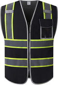 JKSafety Hi-Vis Multiple Pockets Lite MESH Lining Meets ANSI/ISEA Standards
