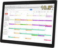 15.6 to 27 inch Touchscreen Digital Calendar & Wall Planners, Smart Whiteboard Calendar for Chore Chart & Work Schedule, Built in Speakers and Camera, Include Wall Mount & Desk Stand (18.5-inch)