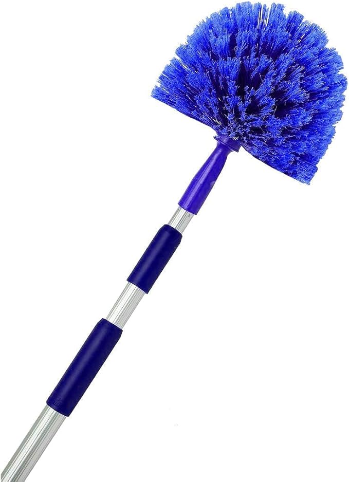 Cobweb Duster, Extendable Reach 20 feet + Spider Web Brush with Pole